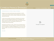 Tablet Screenshot of eponges.com